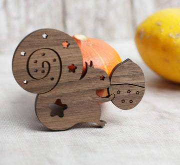 Squirrel coaster - wood coaster - housewarming gift - secret santa