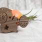 Squirrel coaster - wood coaster - housewarming gift - secret santa