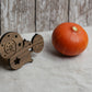 Squirrel coaster - wood coaster - housewarming gift - secret santa
