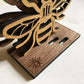 Manchester Bee - traditional wings - personalised gift - Mancunian